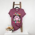 In My 1st Grade Era Smile Face Back To School Teacher Kid Women's Heather T-Shirt Heather Maroon In My 1st Grade Era Smile Face Back To School Teacher Kid Women's Heather T-Shirt Heather Maroon