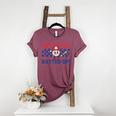 2nd Grade Batter Up Back To School Baseball Teacher Kids Women's Heather T-Shirt Heather Maroon