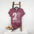 2nd Grade Typography Team 2nd Grade Teacher Back To School Women's Heather T-Shirt Heather Maroon 2nd Grade Typography Team 2nd Grade Teacher Back To School Women's Heather T-Shirt Heather Maroon
