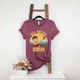 67 Meme Six Seven Bruh Retro Dabbing Teacher School Women's Heather T-Shirt Heather Maroon 67 Meme Six Seven Bruh Retro Dabbing Teacher School Women's Heather T-Shirt Heather Maroon
