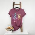 67 Music Meme Slang Six Seven Music Teacher Musician Women's Heather T-Shirt Heather Maroon