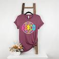 ABCD Kindergarten Rocks Back To School Teachers Students Women's Heather T-Shirt Heather Maroon