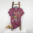 ABCs Alphabet Halloween Learning Kindergarten Teachers Women's Heather T-Shirt Heather Maroon