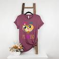 Abstract Cat Art Picatsso Shirt For Art Teachers Women's Heather T-Shirt Heather Maroon