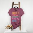 Admit It You'Ll Low Key Miss Me Bruh Women Men Teacher Women's Heather T-Shirt Heather Maroon Admit It You'Ll Low Key Miss Me Bruh Women Men Teacher Women's Heather T-Shirt Heather Maroon