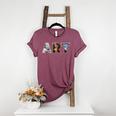 Art Artist Painting Teacher T Shirt Mona Lisa Great Wave For Men Women Women's Heather T-Shirt Heather Maroon