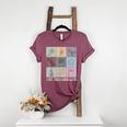 Art Teacher Life Retro Groovy Teaching Future Artists Women's Heather T-Shirt Heather Maroon Art Teacher Life Retro Groovy Teaching Future Artists Women's Heather T-Shirt Heather Maroon