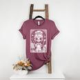 Artist Tarot Card Skeleton Painter Art Teacher Witchy Women's Heather T-Shirt Heather Maroon Artist Tarot Card Skeleton Painter Art Teacher Witchy Women's Heather T-Shirt Heather Maroon