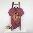 Autumn Fall SPED ED Teacher Thankful Grateful Pumpkin Retro Women's Heather T-Shirt Heather Maroon Autumn Fall SPED ED Teacher Thankful Grateful Pumpkin Retro Women's Heather T-Shirt Heather Maroon
