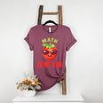 Back To School Math Is My Jam Math Teacher Women's Heather T-Shirt Heather Maroon Back To School Math Is My Jam Math Teacher Women's Heather T-Shirt Heather Maroon