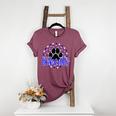 Blue Bobcats School Spirit Coquette Bow Mascot Teacher Women's Heather T-Shirt Heather Maroon Blue Bobcats School Spirit Coquette Bow Mascot Teacher Women's Heather T-Shirt Heather Maroon