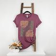 Boho Floral Reading Teacher Retro Reading Specialist Wildfl Women's Heather T-Shirt Heather Maroon Boho Floral Reading Teacher Retro Reading Specialist Wildfl Women's Heather T-Shirt Heather Maroon