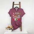 All Is Calm Just Kidding This Is Pre-K Christmas Teacher Women's Heather T-Shirt Heather Maroon All Is Calm Just Kidding This Is Pre-K Christmas Teacher Women's Heather T-Shirt Heather Maroon