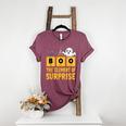 Chemistry Boo The Element Of Surprise Science Teacher Women's Heather T-Shirt Heather Maroon