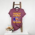 Chemistry Is Like Cooking Science Teacher Student Women's Heather T-Shirt Heather Maroon