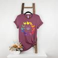 Chicken Themed Color Wheel Educational Art Teacher Artist Men Women Girls Kids Women's Heather T-Shirt Heather Maroon Chicken Themed Color Wheel Educational Art Teacher Artist Men Women Girls Kids Women's Heather T-Shirt Heather Maroon