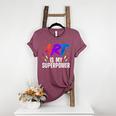 Cool Art For Men Women Art Teacher Artist Painter Superpower Women's Heather T-Shirt Heather Maroon