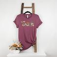Cowhide Teacher Hat Cowboy Western Teacher Back To School Women's Heather T-Shirt Heather Maroon Cowhide Teacher Hat Cowboy Western Teacher Back To School Women's Heather T-Shirt Heather Maroon