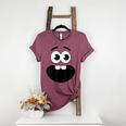Creepy Carrots Face Teacher Halloween Costume Matching Women's Heather T-Shirt Heather Maroon Creepy Carrots Face Teacher Halloween Costume Matching Women's Heather T-Shirt Heather Maroon