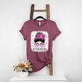 CTE Teacher In October We Wear Pink Breast Cancer Awareness Women's Heather T-Shirt Heather Maroon CTE Teacher In October We Wear Pink Breast Cancer Awareness Women's Heather T-Shirt Heather Maroon