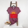 Cute Bilingual Spanish Teacher Buenos Dias Sunshine Women's Heather T-Shirt Heather Maroon Cute Bilingual Spanish Teacher Buenos Dias Sunshine Women's Heather T-Shirt Heather Maroon