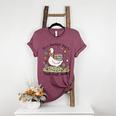 Cute Goose It's A Beautiful Day To Teach 1st Grade Teacher Women's Heather T-Shirt Heather Maroon