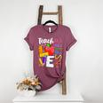 Cute Teach Love And Inspire Men Women Teacher Women's Heather T-Shirt Heather Maroon Cute Teach Love And Inspire Men Women Teacher Women's Heather T-Shirt Heather Maroon