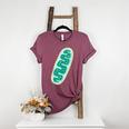 DIY Mitochondria Costume Biology Teacher Halloween Women's Heather T-Shirt Heather Maroon