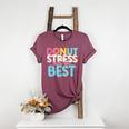 Donut Stress Just Do Your Best Teachers Testing Day For Men Women Girls Kids Women's Heather T-Shirt Heather Maroon Donut Stress Just Do Your Best Teachers Testing Day For Men Women Girls Kids Women's Heather T-Shirt Heather Maroon