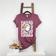 Eagles School Sports Fan Team Spirit Teacher Parent Student Women's Heather T-Shirt Heather Maroon