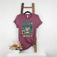 FCS Teacher Skeleton Halloween Family And Consumer Science Women's Heather T-Shirt Heather Maroon FCS Teacher Skeleton Halloween Family And Consumer Science Women's Heather T-Shirt Heather Maroon