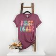 First Grade Dream Team Back To School 1st Grade Teacher Women's Heather T-Shirt Heather Maroon First Grade Dream Team Back To School 1st Grade Teacher Women's Heather T-Shirt Heather Maroon