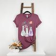 Flowers Test Tube Chemistry Student Science Teacher Women Women's Heather T-Shirt Heather Maroon Flowers Test Tube Chemistry Student Science Teacher Women Women's Heather T-Shirt Heather Maroon