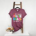 In My Fourth Grade Era 4th Grade Girl Teacher Back To School Women's Heather T-Shirt Heather Maroon In My Fourth Grade Era 4th Grade Girl Teacher Back To School Women's Heather T-Shirt Heather Maroon