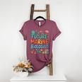 Future Marine Biologist Student Biology Teacher Kids Women's Heather T-Shirt Heather Maroon Future Marine Biologist Student Biology Teacher Kids Women's Heather T-Shirt Heather Maroon