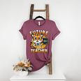 Future Teacher Graphic For Boys Inspiring Young Minds Women's Heather T-Shirt Heather Maroon Future Teacher Graphic For Boys Inspiring Young Minds Women's Heather T-Shirt Heather Maroon