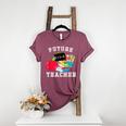 Future Teacher Costume For Adults And Kids T-Shirt Women's Heather T-Shirt Heather Maroon Future Teacher Costume For Adults And Kids T-Shirt Women's Heather T-Shirt Heather Maroon