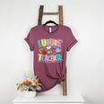 Future Teacher Kid's Career Women's Heather T-Shirt Heather Maroon