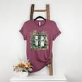 Ghost Plant Library Halloween Reading Books Teacher Vintage Women's Heather T-Shirt Heather Maroon Ghost Plant Library Halloween Reading Books Teacher Vintage Women's Heather T-Shirt Heather Maroon