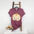 Good Egg Teacher Halloween Costume Group The Cool Bean Women's Heather T-Shirt Heather Maroon