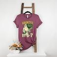 Halloween Costume Haunted By 67 Ghost Math Teacher Professor Women's Heather T-Shirt Heather Maroon Halloween Costume Haunted By 67 Ghost Math Teacher Professor Women's Heather T-Shirt Heather Maroon