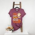 Halloween Preschool Teacher You Can't Scare Me Im A Teacher Women's Heather T-Shirt Heather Maroon Halloween Preschool Teacher You Can't Scare Me Im A Teacher Women's Heather T-Shirt Heather Maroon