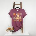 Halloween SLP Sped Teacher Groovy Inclusion Isn't Scary Women's Heather T-Shirt Heather Maroon Halloween SLP Sped Teacher Groovy Inclusion Isn't Scary Women's Heather T-Shirt Heather Maroon