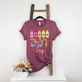 Happy Dot Day 2025 Teacher Kids Girls Colorful Polka Dot Day Women's Heather T-Shirt Heather Maroon