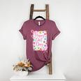 Happy Dot Day Bow Coquette For Teacher Girls Women's Heather T-Shirt Heather Maroon Happy Dot Day Bow Coquette For Teacher Girls Women's Heather T-Shirt Heather Maroon