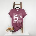 Hello 5th Grade Here I Come Teacher Fifth Grade Boys Girls Women's Heather T-Shirt Heather Maroon