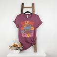 Helping Little Minds Grow Teacher First Day Back To School Women's Heather T-Shirt Heather Maroon Helping Little Minds Grow Teacher First Day Back To School Women's Heather T-Shirt Heather Maroon