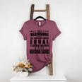 High School Teacher Personalized Women's Heather T-Shirt Heather Maroon