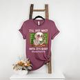 I'Ll Just Wait Until It's Quiet Sarcastic Teacher Women's Heather T-Shirt Heather Maroon I'Ll Just Wait Until It's Quiet Sarcastic Teacher Women's Heather T-Shirt Heather Maroon