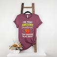 I'm That Awesome Paraeducator Teacher Women's Heather T-Shirt Heather Maroon I'm That Awesome Paraeducator Teacher Women's Heather T-Shirt Heather Maroon